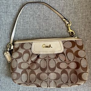 Signature Coach Wristlet